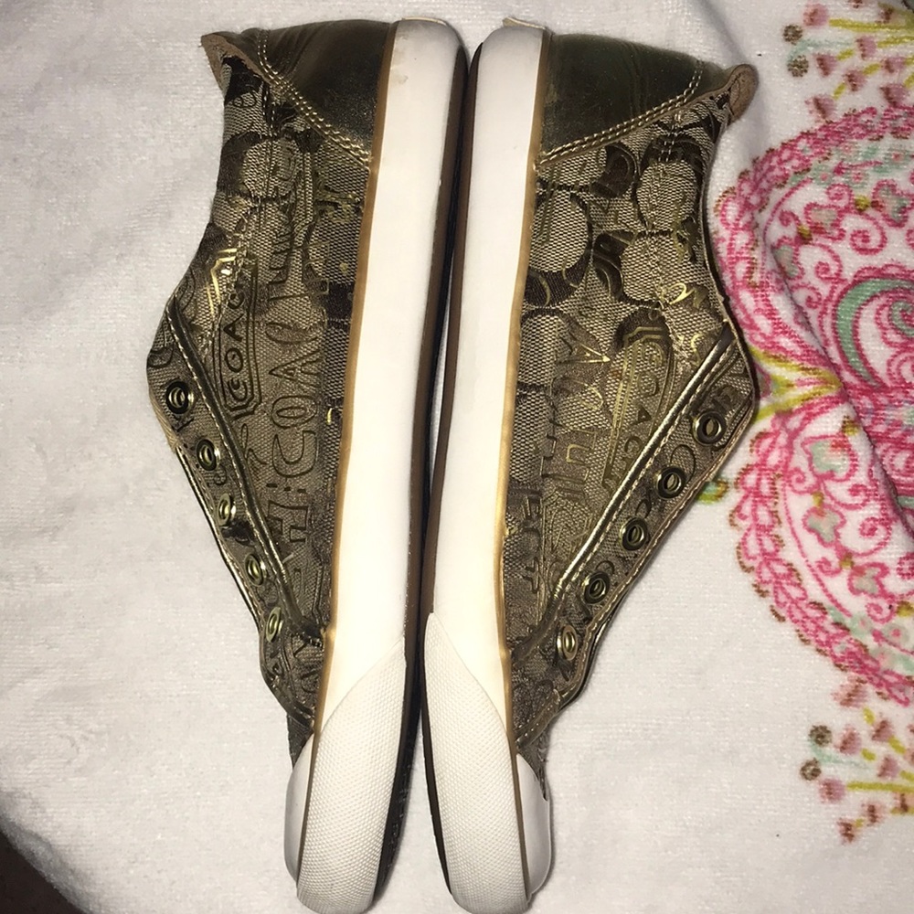 Coach Sneakers Size 8 1/2!